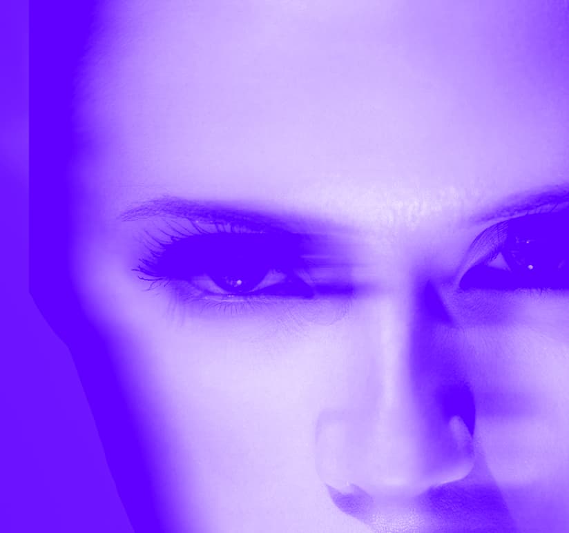 Фото лица для примеров наложения фирменных цветов