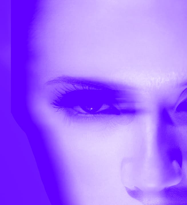 Фото лица для примеров наложения фирменных цветов